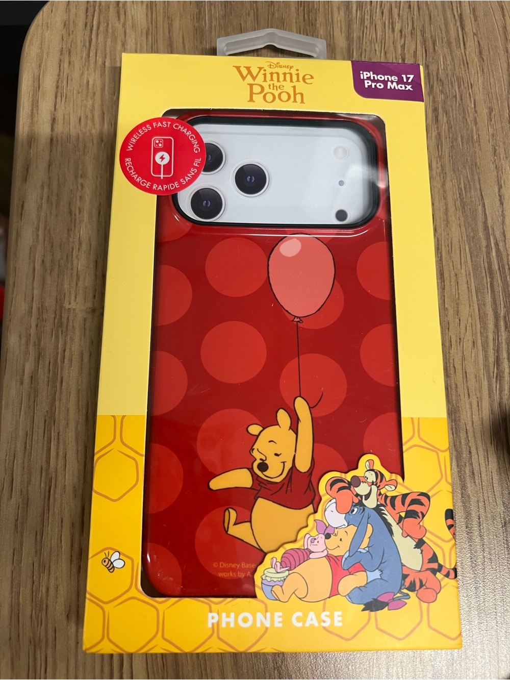 Disney Winnie the Pooh Red Balloon iPhone 17 Pro Max Case